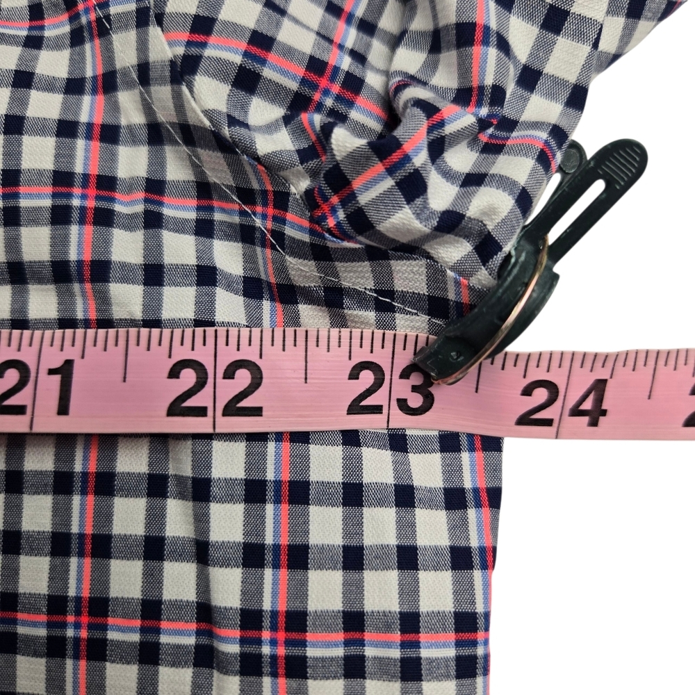 Twillory Untuckable Glow Button-Down Shirt Tailored Fit Plaid Check‎ - Picture 11 of 13